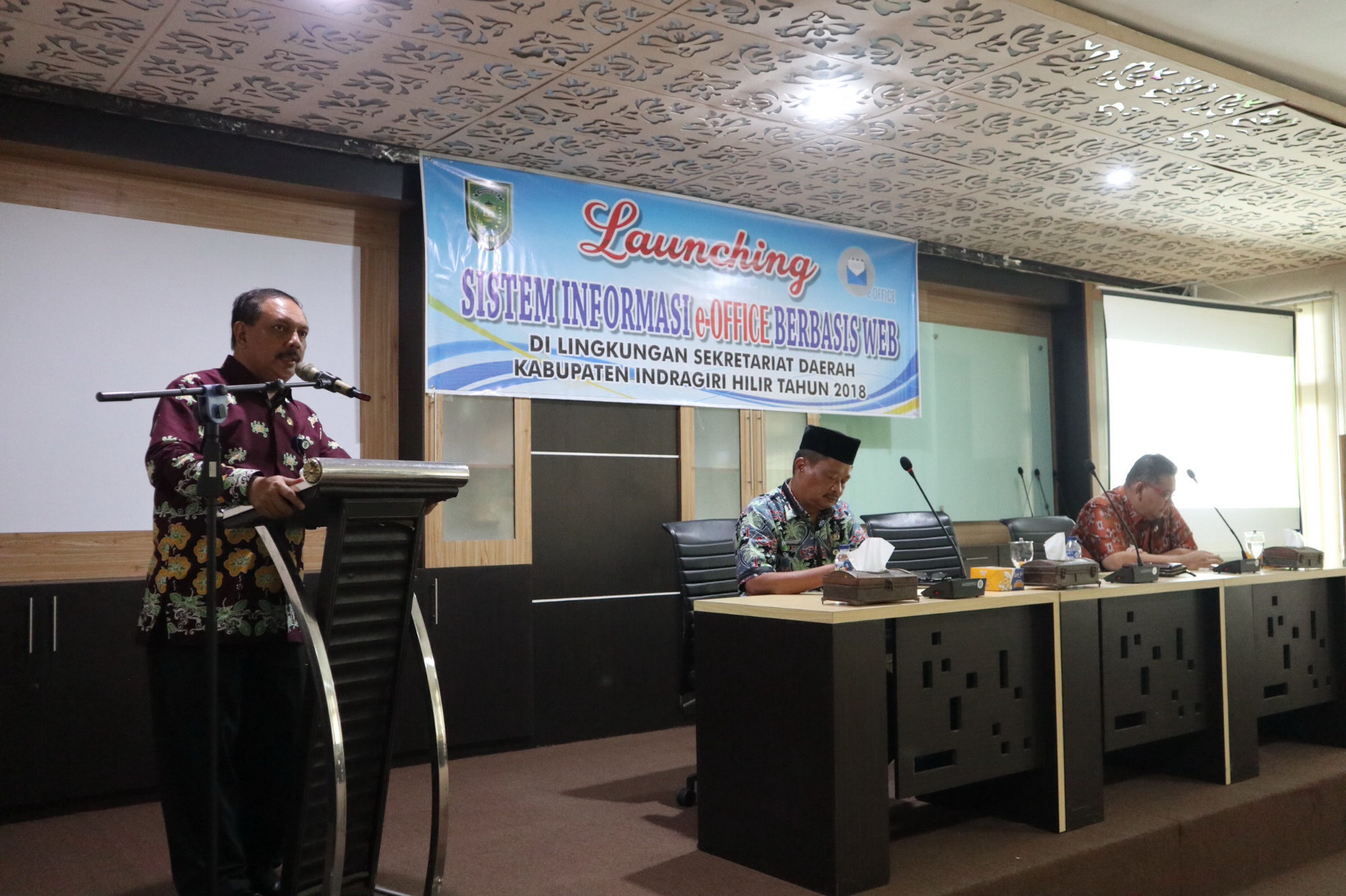 Seluruh Bidang di Setda Inhil Diharap Mampu Terapkan e-Office